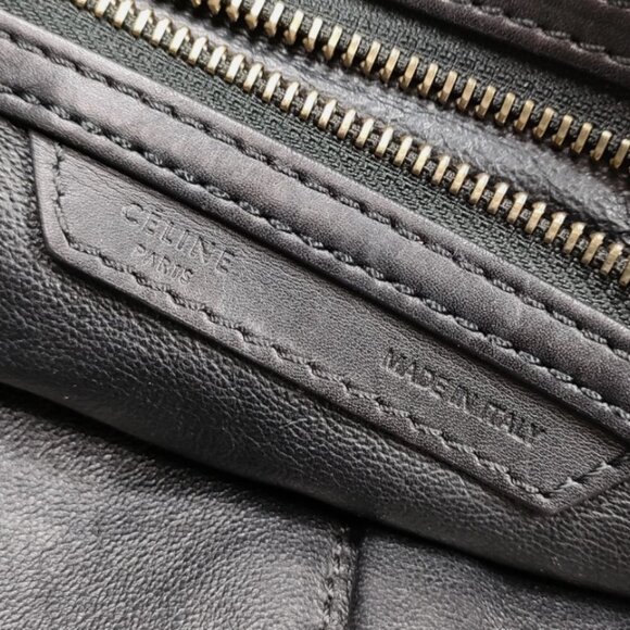 CELINE Leather Luggage Mini - Picture 6 of 8